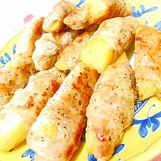 シンプルに❤馬鈴薯の豚肉巻き❤